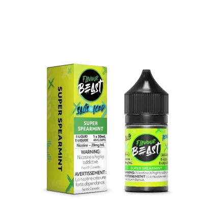 Flavour Beast E-Liquid Super Spearmint Iced Salt (30mL/60mL)