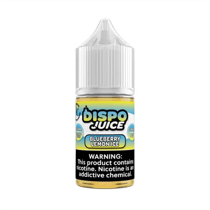 Dispo Juice – Blueberry Lemon Ice – 30mL - Nicotine Salt (mg)#30 mg>50 mg