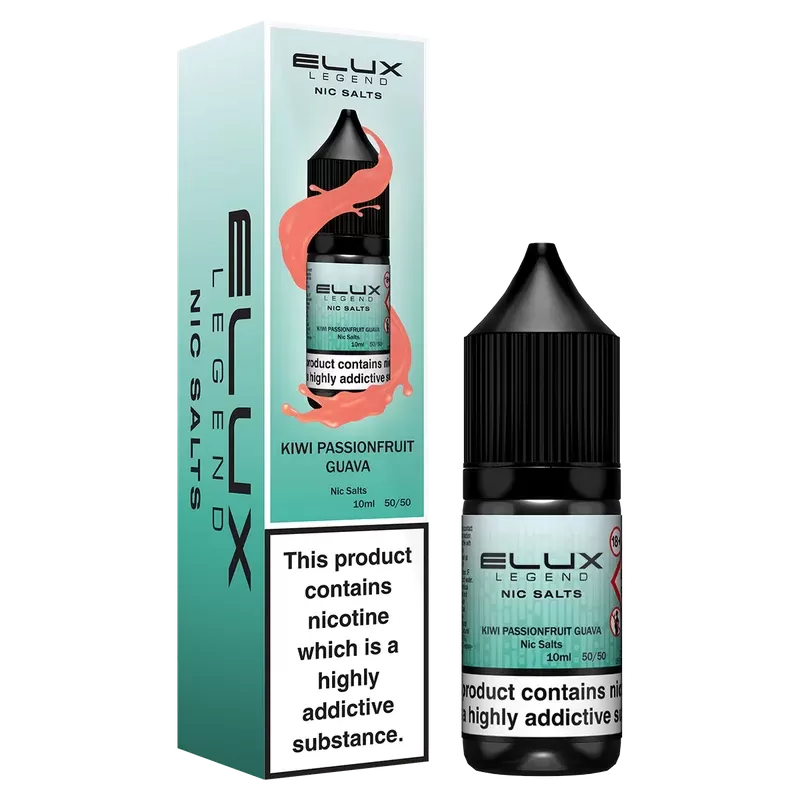 Kiwi Passionfruit Guava Nic Salt by Elux 10ml - Vape Product, Vape Product