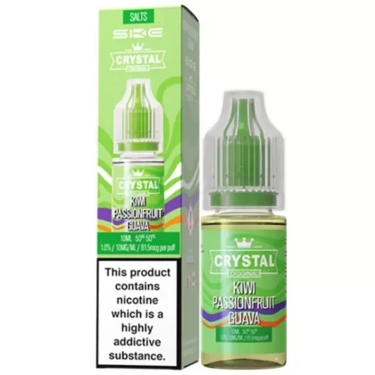 Kiwi Passionfruit Guava Nic Salt E-Liquid Original Series by SKE Crystal (10ml) - 10mg
