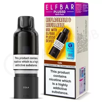 Cola Elf Bar Plus 50 Refill Pod