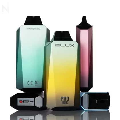 Elux Cyberover Pro 50K 50000 Puffs Disposable Vape - Blue Razz Ice