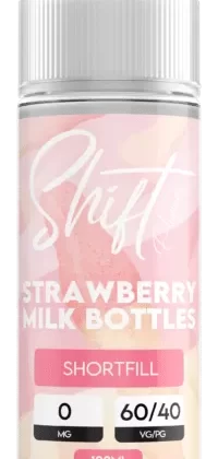 Shift Shortfill STRAWBERRY MILK BOTTLES 100 ml
