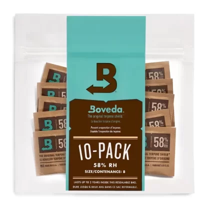 Boveda Humidity Pack 8g – 58% 10pk - Ejuicewarehouse