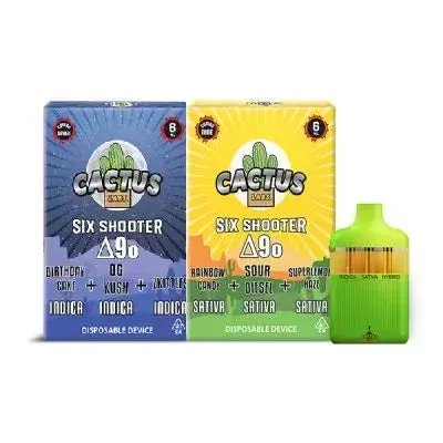 Cactus Labs Six Shooter Delta 9o Disposable Device