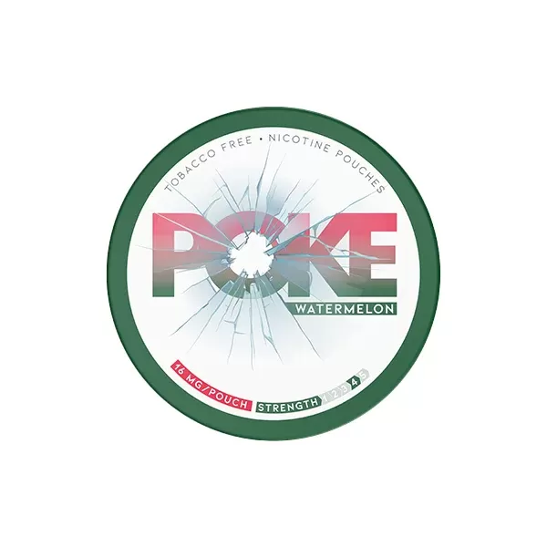 Poke Watermelon Nicotine Pouches - Strength#16mg>12mg>9mg (4974AD)