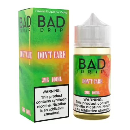 Bad Drip Don’t Care eJuice - Vape Product; Vape Product, Vape Product