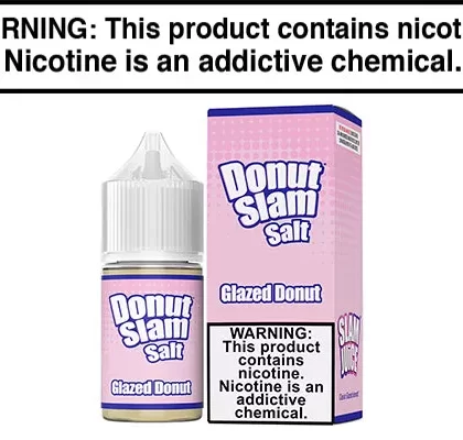 GLAZED DONUT BY DONUT SLAM SALT 30ML - Vapejuice