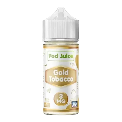 Gold Tobacco Pod Juice 100ml - Customer Group#VAP~Nicotine#3mg>6mg~Size#Single