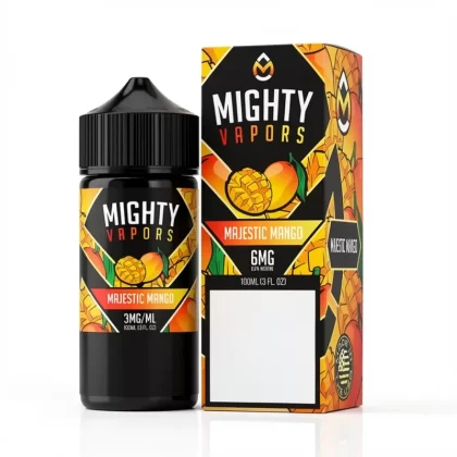 Mighty Vapors Series 100mL Mango Majestuoso 0/3/6mg - Vape Store