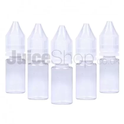 Empty 10ml E-liquid Bottles (x5)