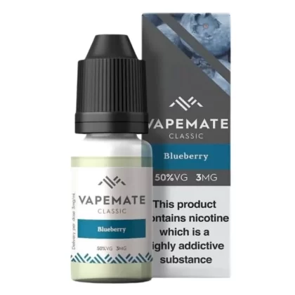 Blueberry E-Liquid by Vapemate (10ml) - 3mg