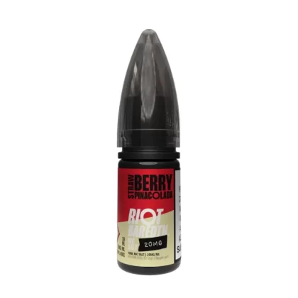 Strawberry Pinacolada Nic Salt E-Liquid Bar Edition by Riot Squad (10ml) - 10mg
