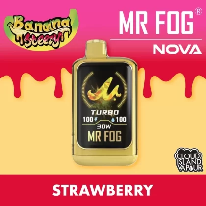 MR FOG NOVA 36K Disposable Vape – Banana Steezy Strawberry