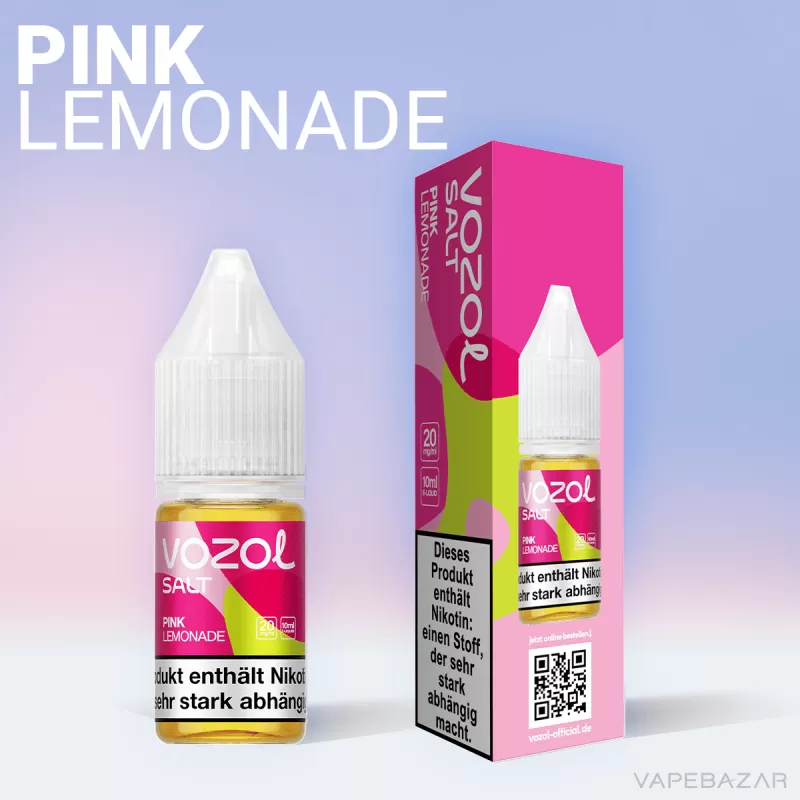 Vozol Liquid – Pink Lemonade - 14,5mg/ml, 20mg/ml - Image 2