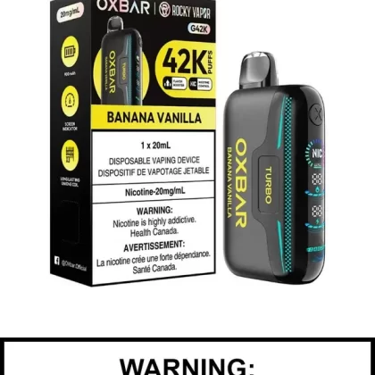 Banana Vanilla Oxbar G42K Disposable Vape