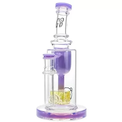 GB Quad Seed Fumed Incycler - Color#White>Purple