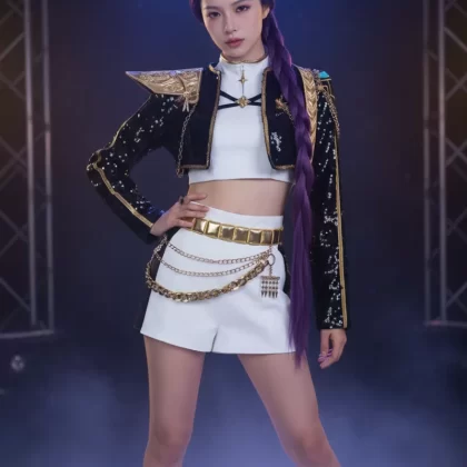KPop Demon Hunters Costume Rumi stage clothes Cosplay Costume