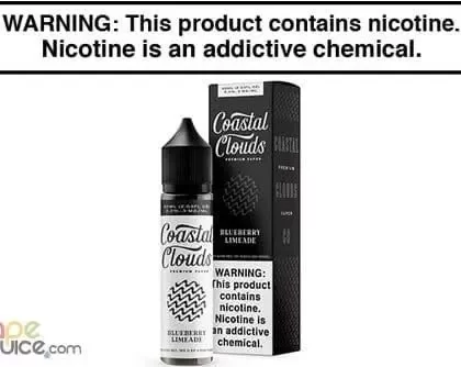 BLUEBERRY LIMEADE BY COASTAL CLOUDS 60ML - Vapejuice