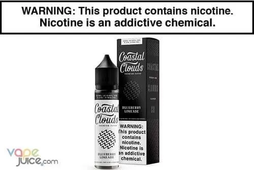 BLUEBERRY LIMEADE BY COASTAL CLOUDS 60ML - Vapejuice