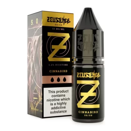 Cinnabird E-Liquid 50/50 Series by Zeus Juice (10ml) - 6mg