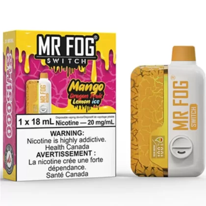 MR FOG SWITCH SW15000 Disposable Vape – Mango Dragon Fruit Lemon Ice