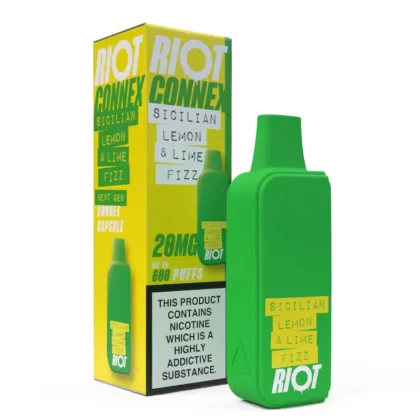 Sicilian Lemon & Lime Fizz Riot Connex Pod - 20mg (2%)