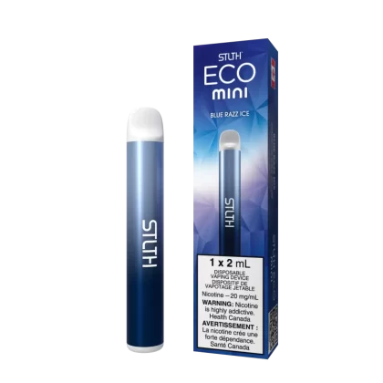 STLTH ECO MINI - Blue Razz Ice - 20 mg/mL (wholeseller) - Excise ON, 20 mg/mL (wholeseller) - Excise AB