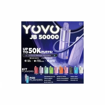 Yovo JB50000 Kit: Disposable Vape with Dual Mesh Coil - Bangvapeaustralia