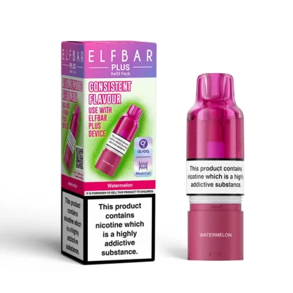 Elf Bar Plus Watermelon Prefilled Pod + Refill