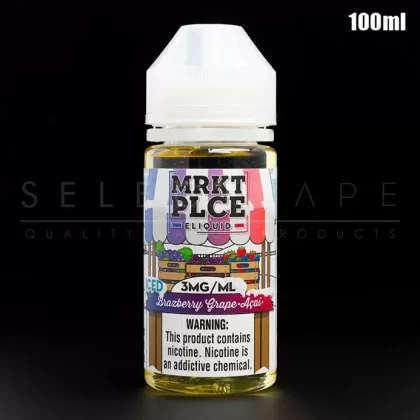MRKT PLCE – Brazberry Grape Acai Iced Eliquid 100ml