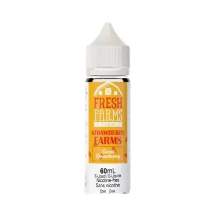 Strawberry Farm E-Liquid by Fresh Farms - Size#60ml~Nicotine#0MG