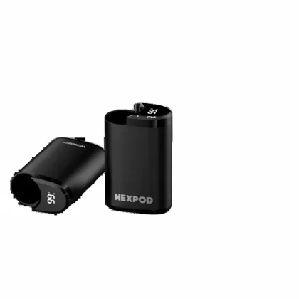 nexPOD Pro Vape Device – 1000mAh Long-Lasting Battery - Black, Blue; Vape Product, Vape Product; Mango Ice, Melon Blast