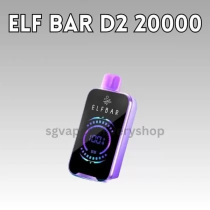 Elf Bar Raya D2 20000 Puffs - Popcorn Caramel