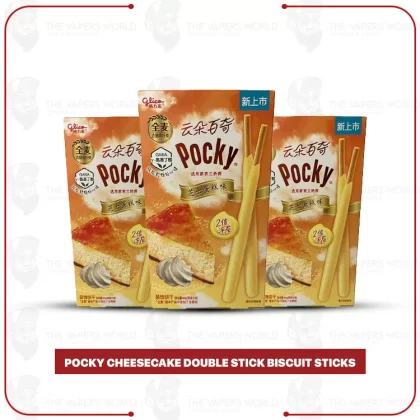 Pocky Cheesecake Double Stick Biscuit Sticks - Thevapersworld