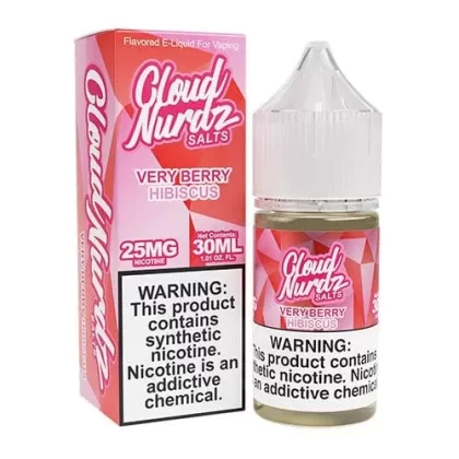 Very Berry Hibiscus SALT – Cloud Nurdz – 30mL