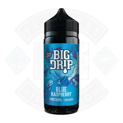 Doozy Vape – Big Drip Blue Raspberry 0mg 100ml Shortfill