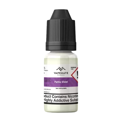 Vapemate Classic Parma Violet 10ml - 12mg - Vape Product