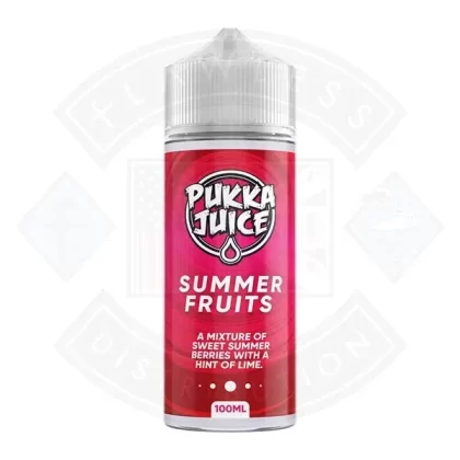 Pukka Juice Summer Fruits 100ml 0mg Shortfill E-liquid