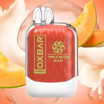 OXVA OXBAR Triple Melon Blast G8000 Disposable Pod 8000 PUFFS