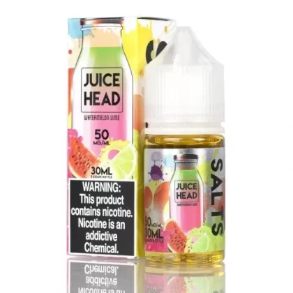 WATERMELON LIME SALTS JUICE HEAD EXTRA FREEZE E-LIQUID 30ML ( 25MG – 50MG ) - Vapebar Pk