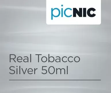 Real Tobacco Silver 50ml Vape Juice