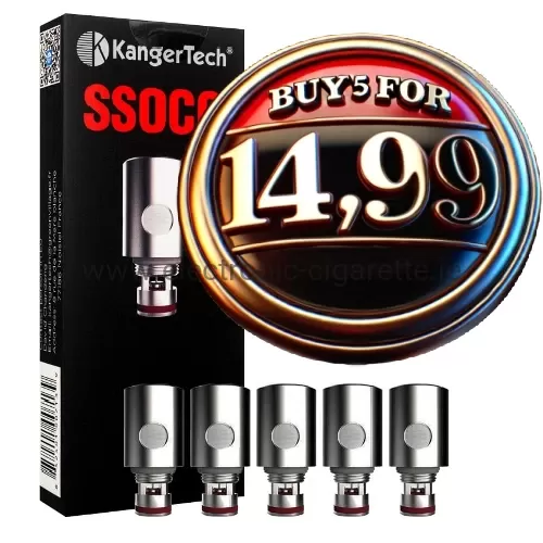 KangerTech SSOCC Coil Heads (5PCS)