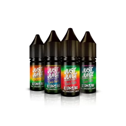 EXOTIC FRUITS 10ML NIC SALT – 10MG|20MG BY JUST JUICE – 4 X FULL RANGE FOR £11.99