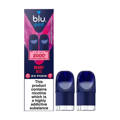 Berry Mix Blu Bar Pods - 20mg - Vape Product (922BE3)