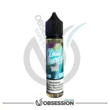 CLOUD NURDZ ICED GRAPE APPLE MTL E LIQUID