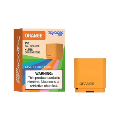 Zlabs Zcolors Mini Orange Pod - Nicotine Strength#Orange (D166DA)