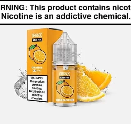 ORANGE ICE BY ORGNX SALT 30ML - Vapejuice