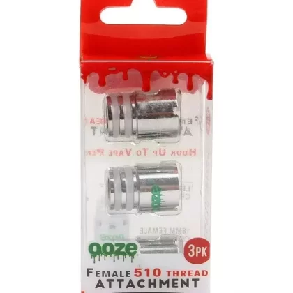 Ooze Female 510 Thread Attachment (3-Pack)