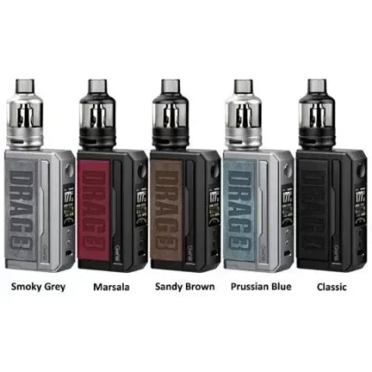 Voopoo Drag 3 Vape Kit – 2 18650 Batteries